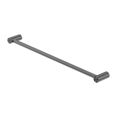 Nero Zen Single Towel Rail 600mm Graphite