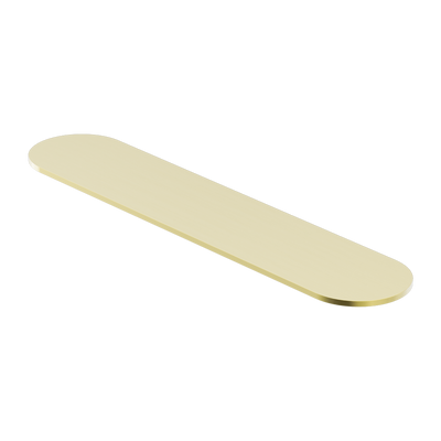 Nero Zen Metal Shower Shelf Brushed Gold