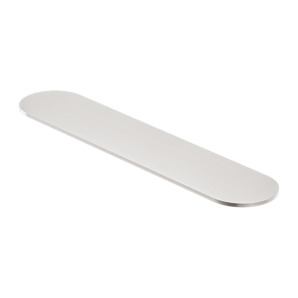 Nero Zen Metal Shower Shelf Brushed Nickel