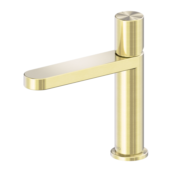 Nero Pure SS316L Basin Mixer Brushed Gold