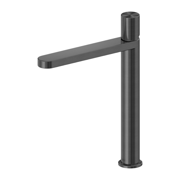 Nero Pure SS316L Tall Basin Mixer Graphite