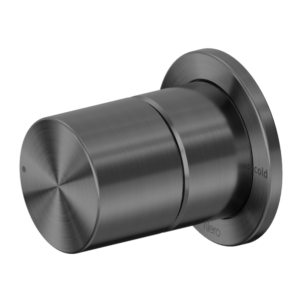 Nero Pure SS316L Progressive Shower Mixer Graphite