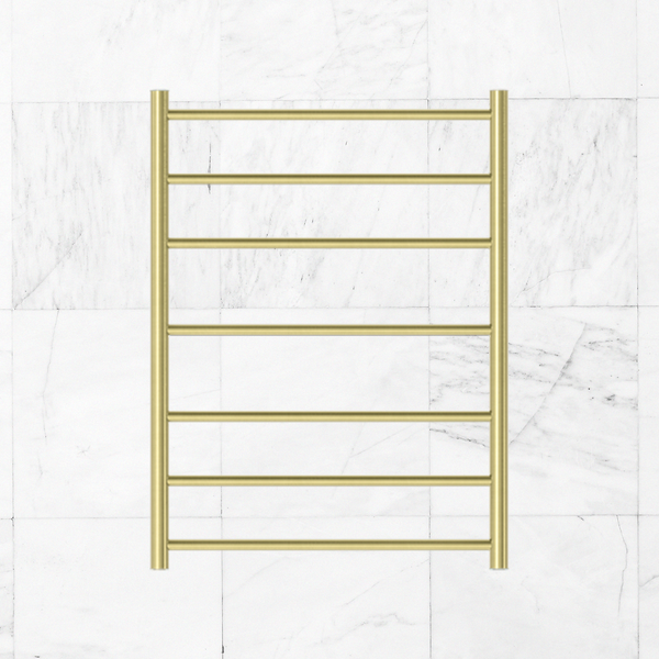Nero Mecca Non Heated Towel Ladders Brushed Gold