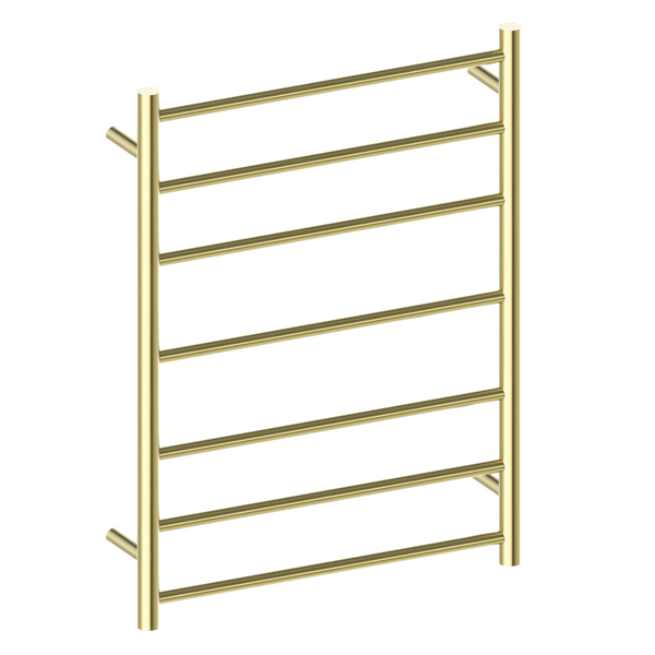 Nero Heated Towel Ladder Brushed Gold