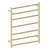 Nero Heated Towel Ladder Brushed Gold
