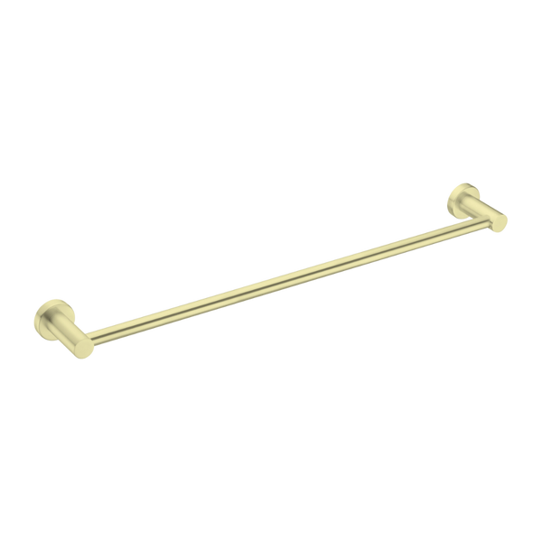 Nero Mecca Single Towel Rail 600mm Brushed Gold