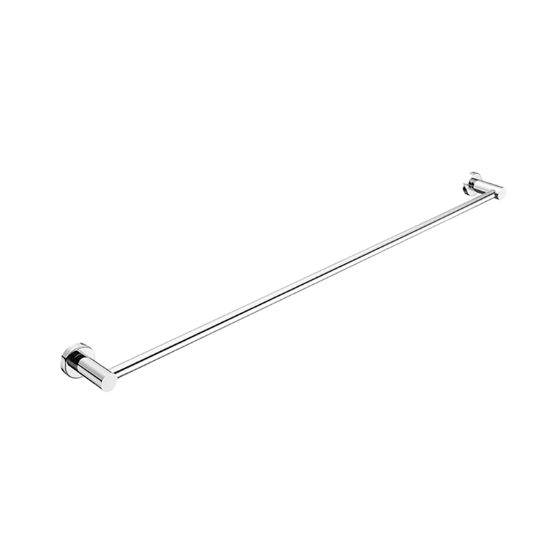 Mecca Single Towel Rail 600mm Chrome