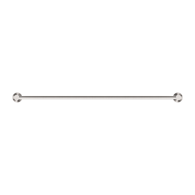 Mecca Single Towel Rail 800mm Brushed Nickel