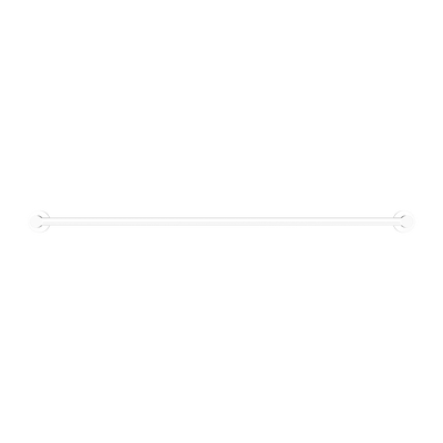 Mecca Double Towel Rail 800mm Matte White