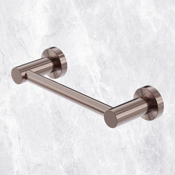 Nero Mecca Hand Towel Rail Brushed Bronze