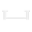 Mecca Hand Towel Rail Matte White