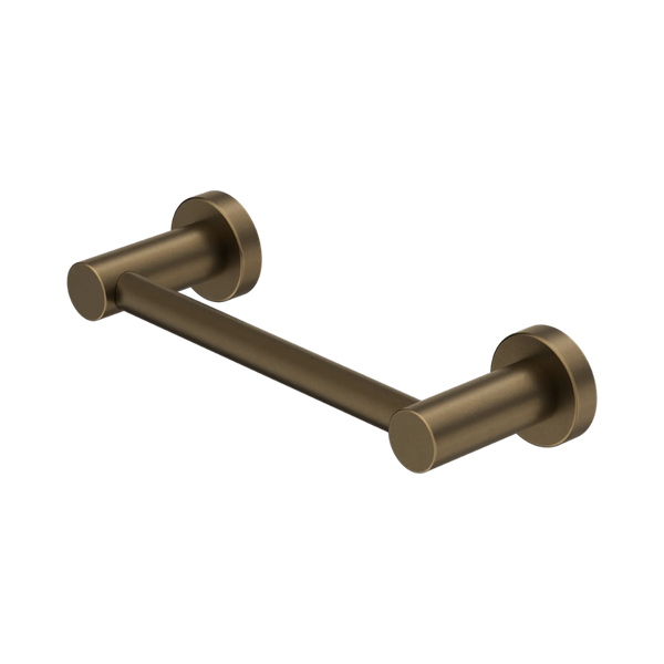 Nero Mecca Hand Towel Rail Tumbled Antique Brass