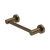 Nero Mecca Hand Towel Rail Tumbled Antique Brass