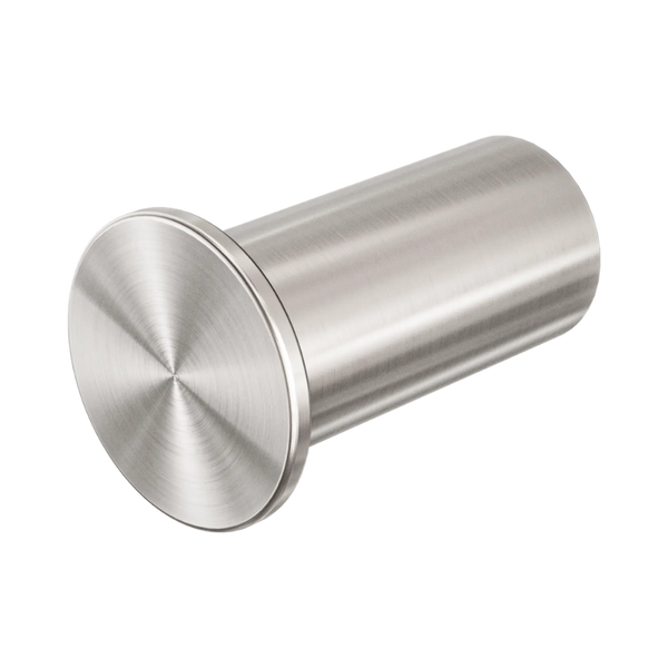 Nero Mecca Robe Hook Slim Brushed Nickel