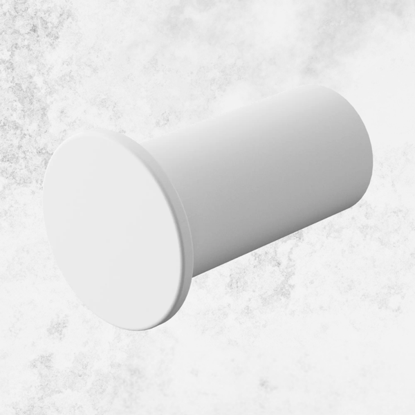 Nero Mecca Robe Hook Slim Matte White