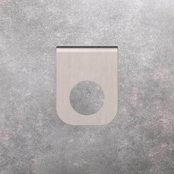 Nero Mecca Soap Bottle Holder Brushed Nickel