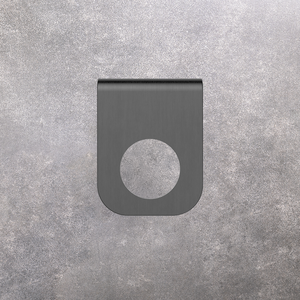 Nero Mecca Soap Bottle Holder Brushed Gunmetal