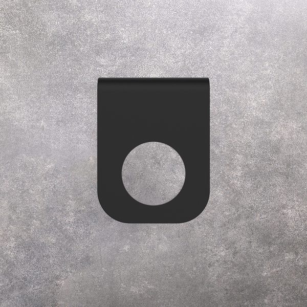 Nero Mecca Soap Bottle Holder Matte Black