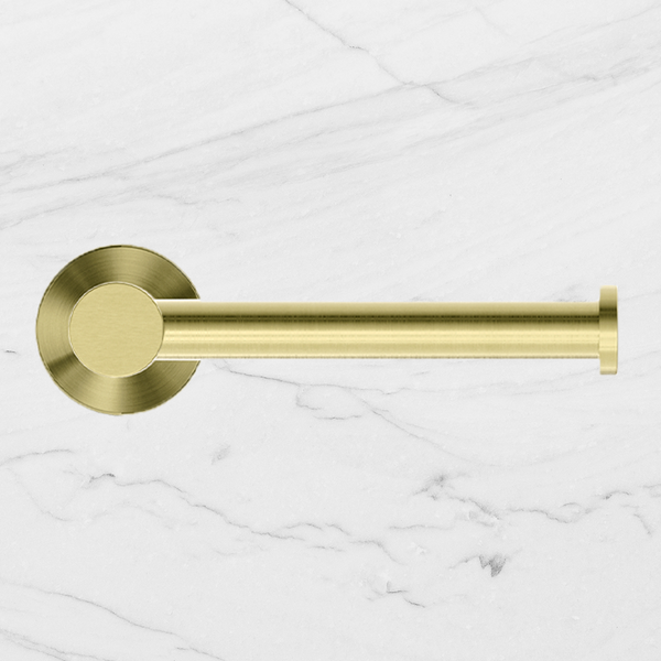 Nero Mecca Toilet Roll Holder Brushed Gold