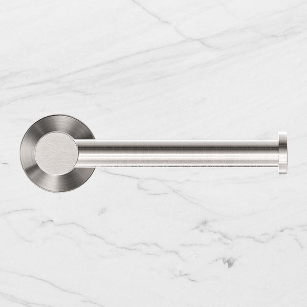 Nero Mecca Toilet Roll Holder Brushed Nickel