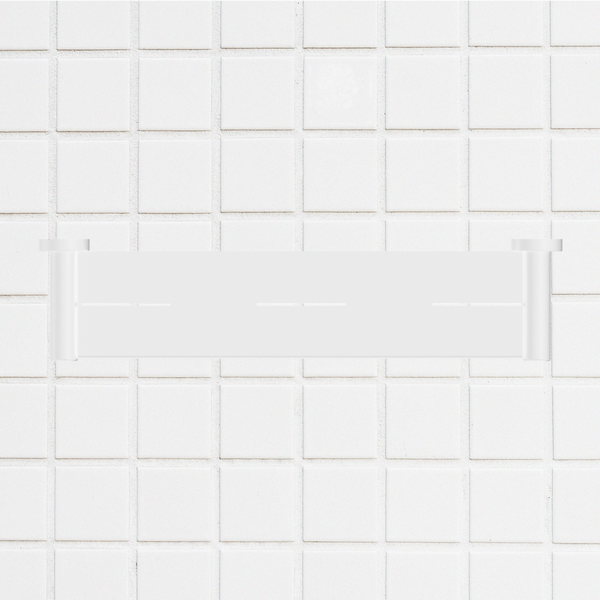 Mecca Shower Shelf Matte White