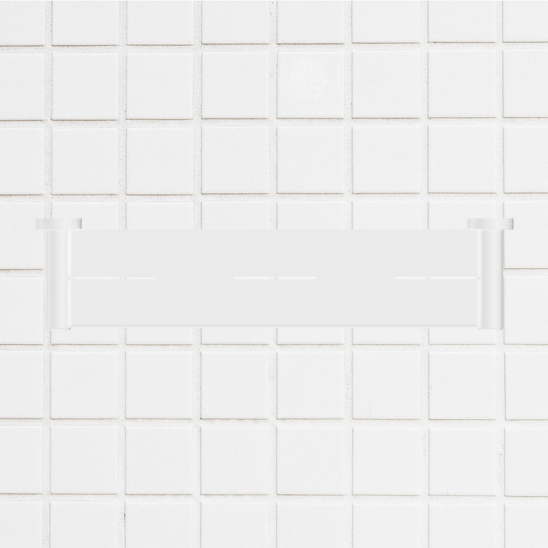 Mecca Shower Shelf Matte White