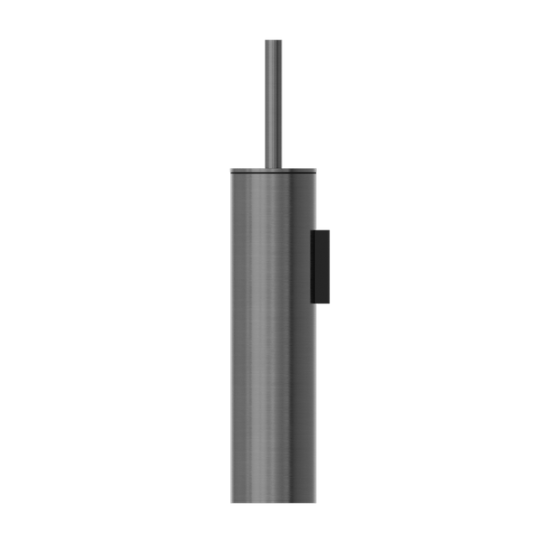 Nero Mecca Toilet Brush Holder Brushed Gunmetal
