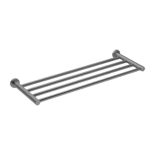Nero Mecca Towel Rack Brushed Gunmetal