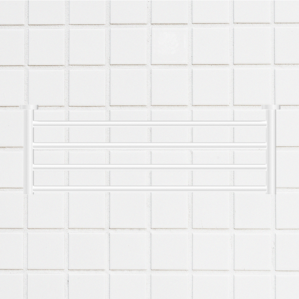 Nero Mecca Towel Rack Matte White