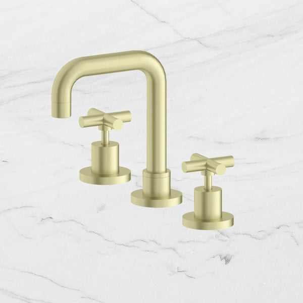 Nero X Plus Basin Set Brushed Gold
