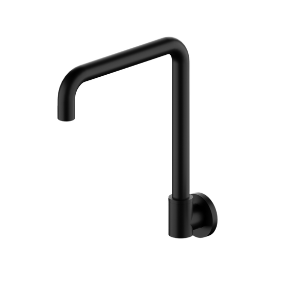 Nero X Plus Wall Mounted Swivel Spout Only Matte Black