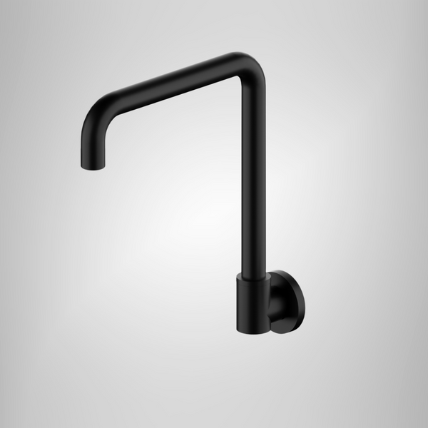 Nero X Plus Wall Mounted Swivel Spout Only Matte Black