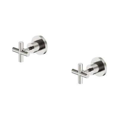 Nero X Plus Wall Top Assemblies Brushed Nickel