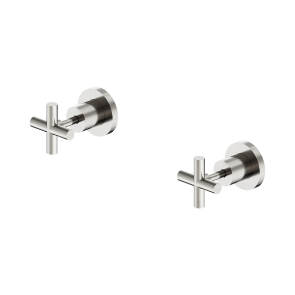 Nero X Plus Wall Top Assemblies Brushed Nickel