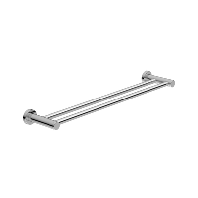 Dolce Double Towel Rail 600mm Chrome