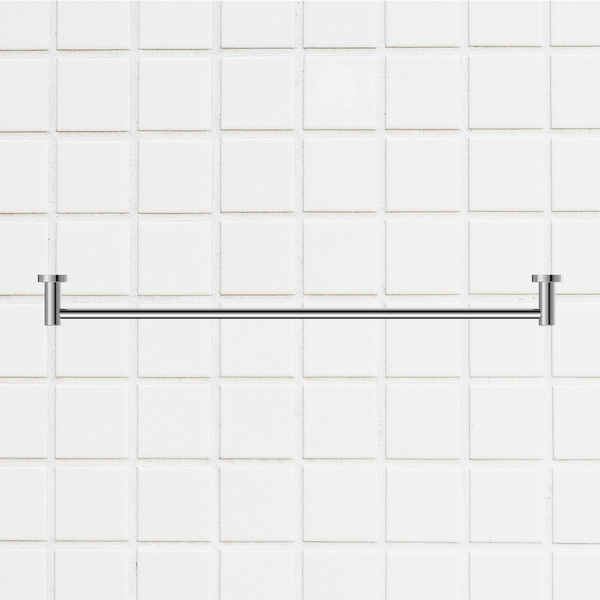 Nero Dolce Single Towel Rail 800mm Chrome