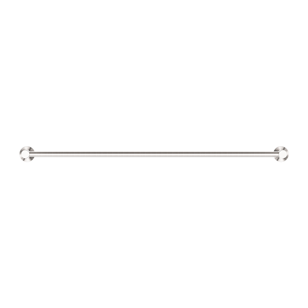Nero Dolce Double Towel Rail 800mm Brushed Nickel