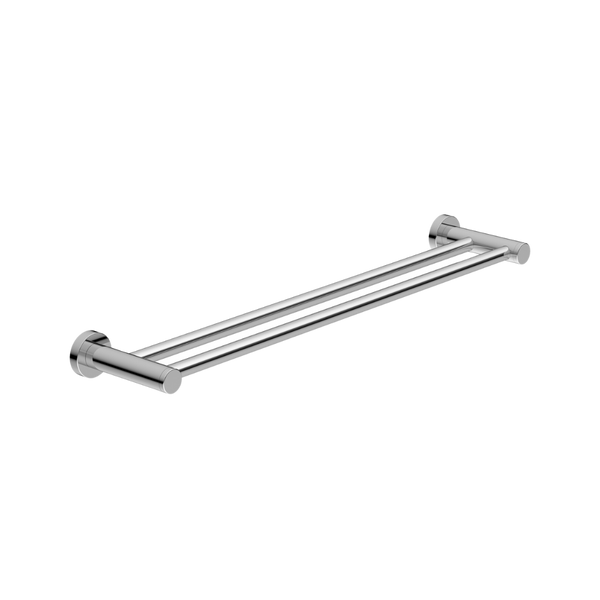 Nero Dolce Double Towel Rail 800mm Chrome
