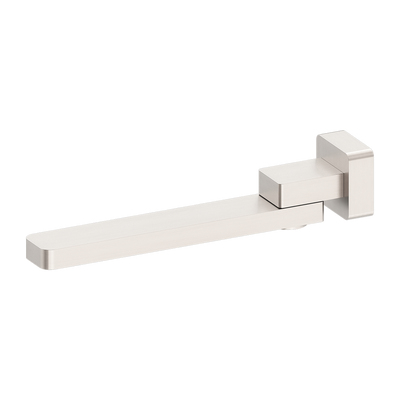 Nero Celia Swivel Bath Spout Only Brushed Nickel