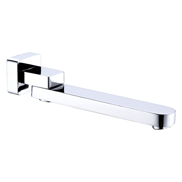 Nero Bianca Swivel Bath Spout Chrome
