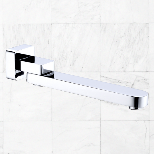Nero Bianca Swivel Bath Spout Chrome