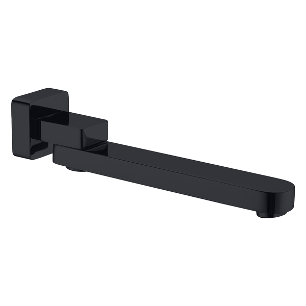 Nero Bianca Swivel Bath Spout Matte Black