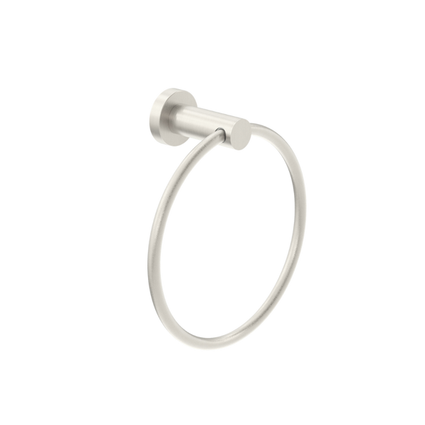 Nero Dolce II Hand Towel Ring Brushed Nickel