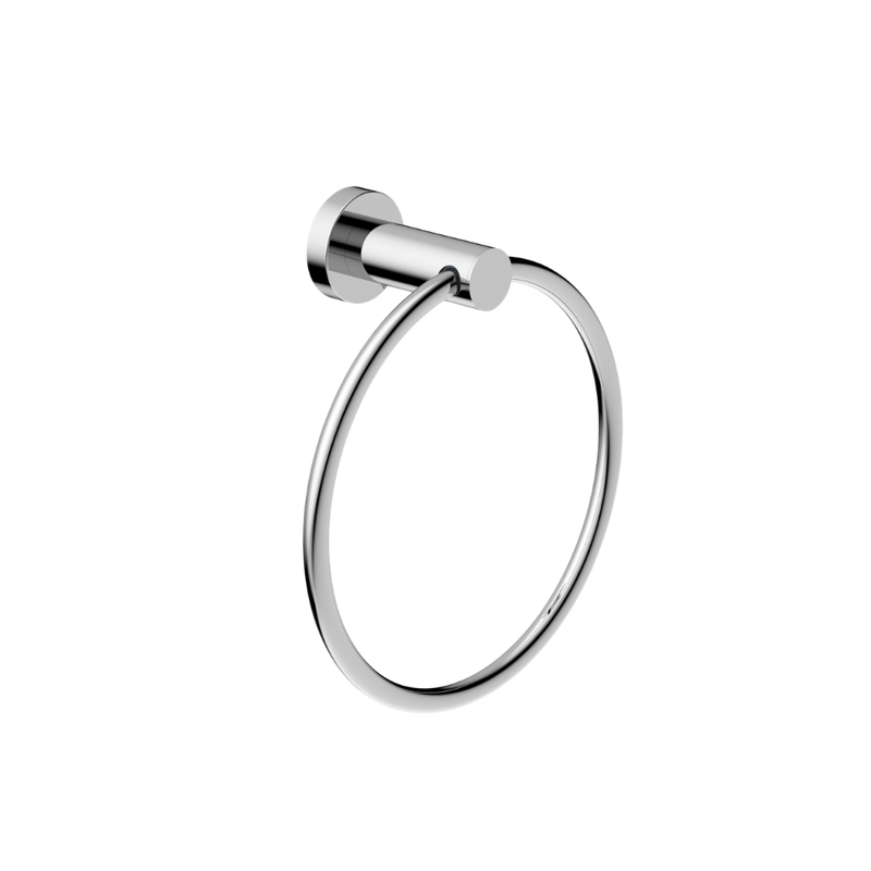 Dolce Hand Towel Ring Chrome