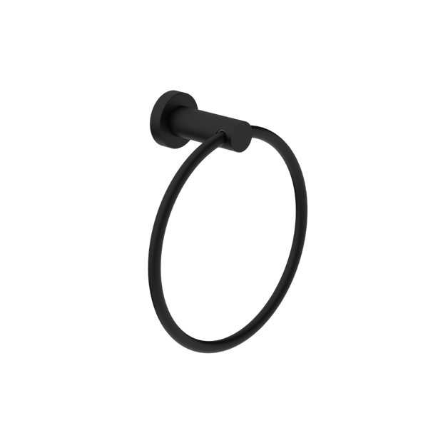 Nero Dolce II Hand Towel Ring Matte Black