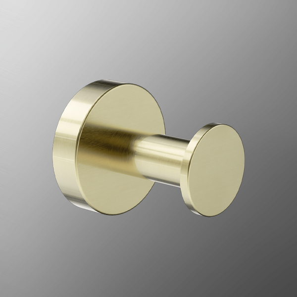 Nero Dolce II Robe Hook Brushed Gold