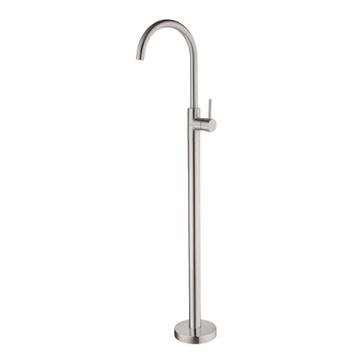 Dolce Floormount Bath Mixer Brushed Nickel