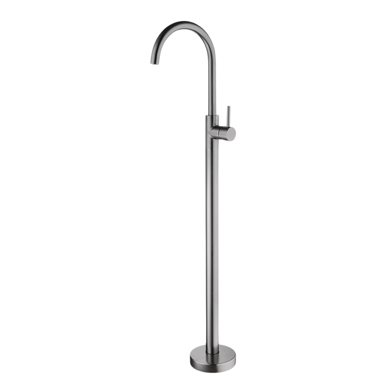 Dolce Floormount Bath Mixer Gunmetal