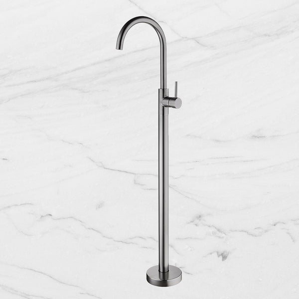 Nero Mecca Freestanding Bath Mixer Gunmetal