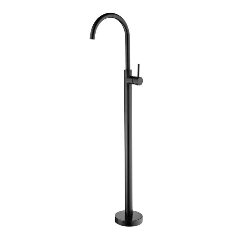 Dolce Floormount Bath Mixer Matte Black